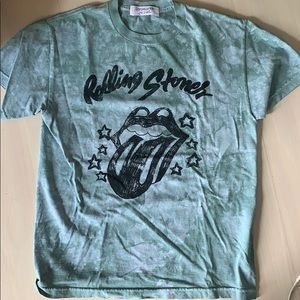 Free people Rolling Stones shirt